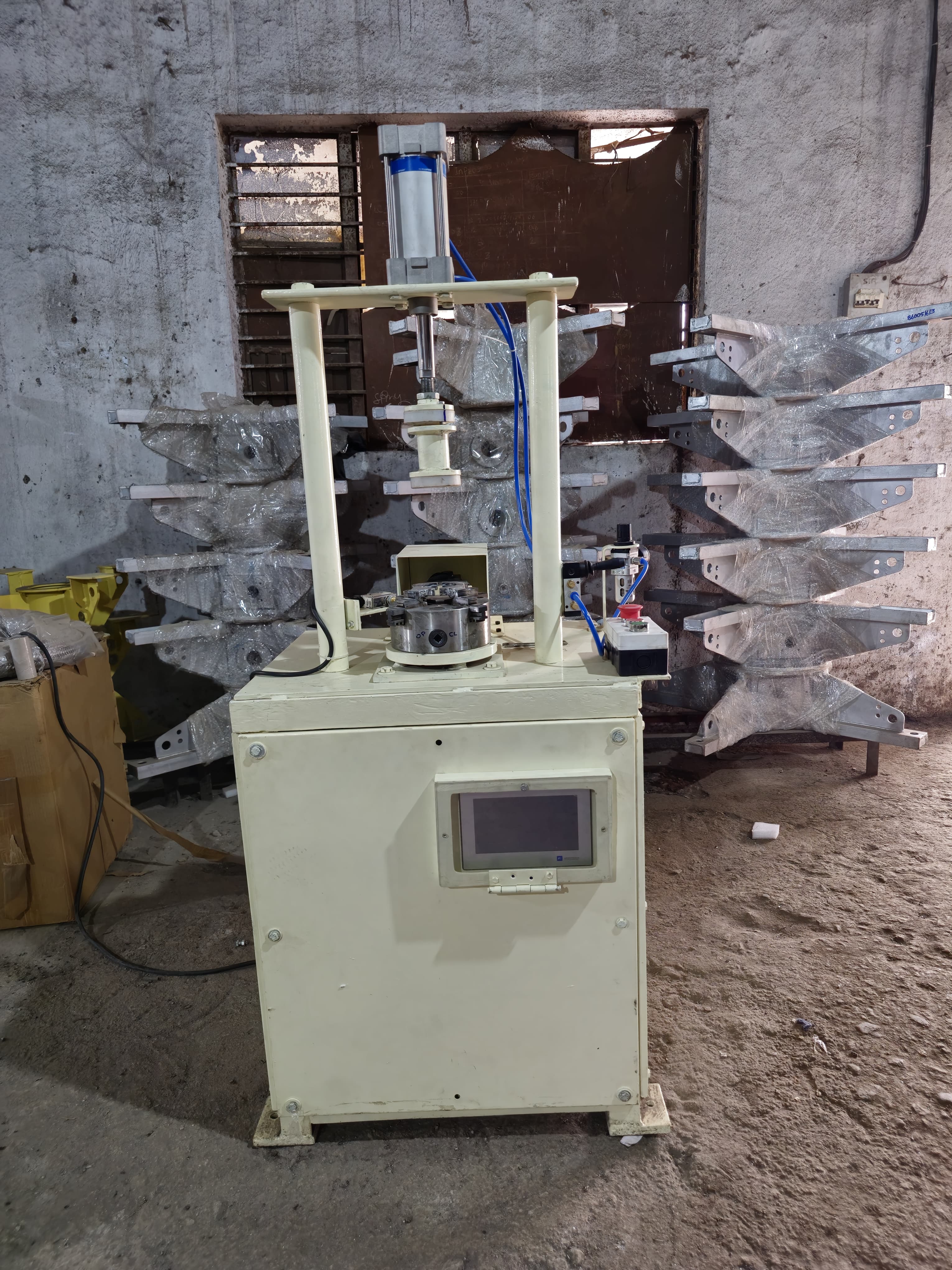 Roiling And Crimping Machine